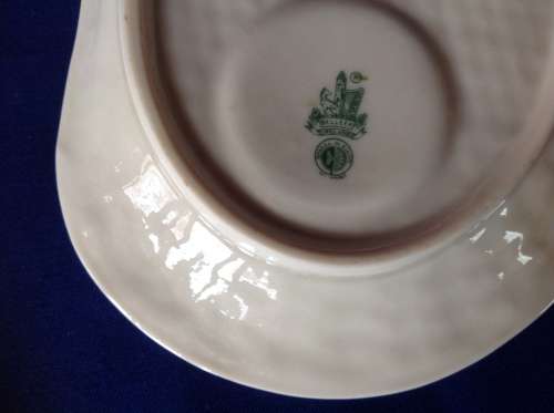 Belleek Tennis Set - Shamrock Pattern