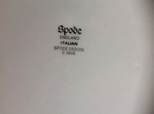 Spode Blue Italian Side Plates - Set of Five