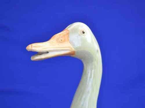 Cottage Style Ceramic Duck Ornament