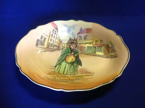 Royal Doulton Oval Bowl - Sairey Gamp