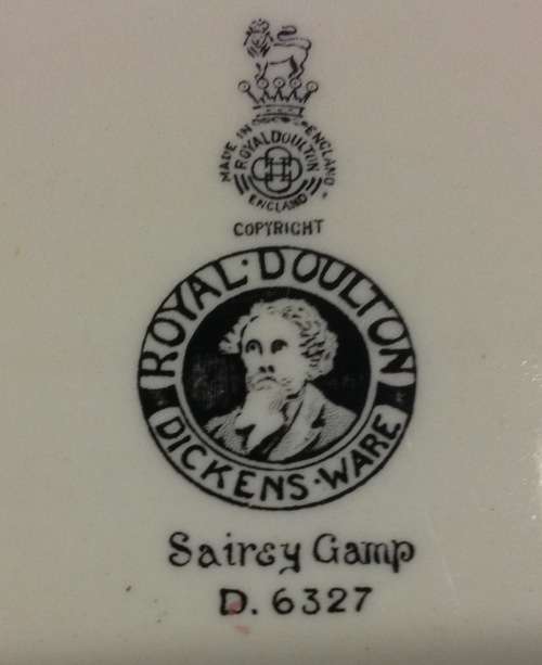 Royal Doulton Oval Bowl - Sairey Gamp