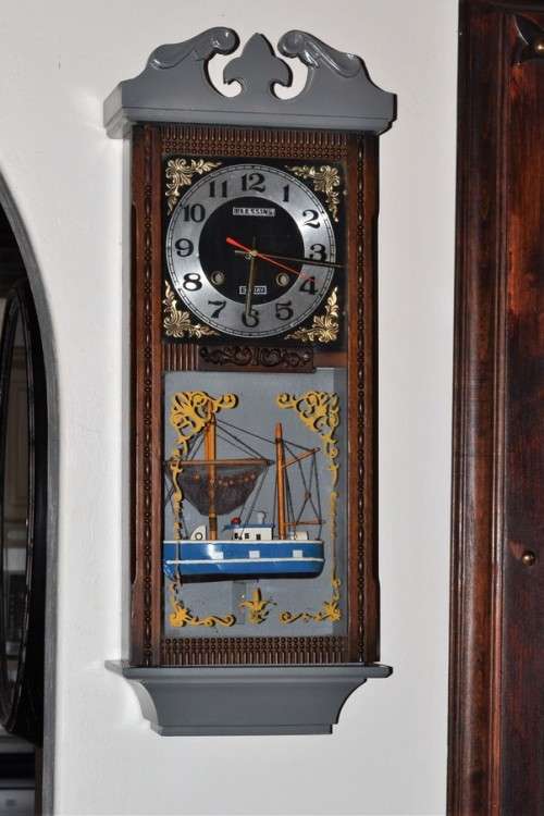 Vintage Blessing Wall Clock