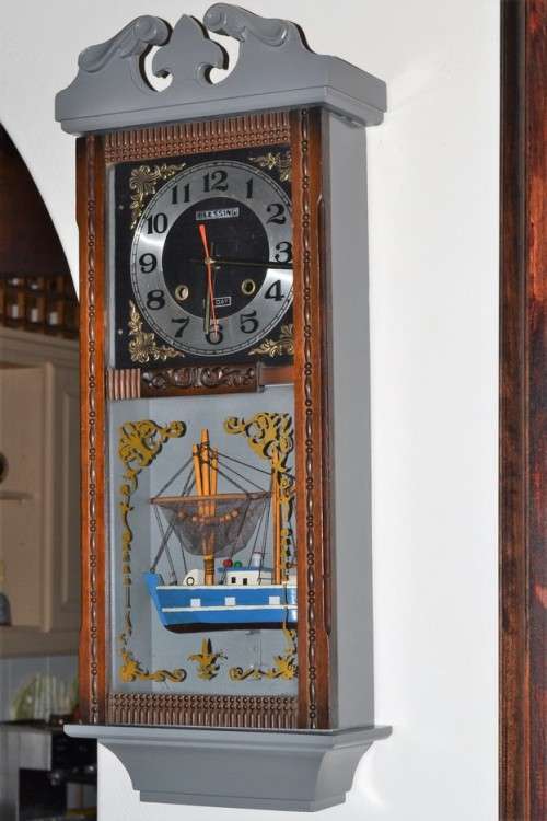 Vintage Blessing Wall Clock