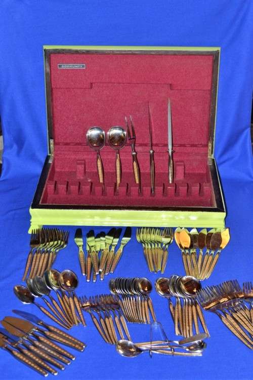 90 piece Schaso Remafux 18/8 Soligen Cutlery Set with Canteen