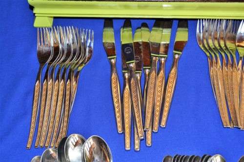 90 piece Schaso Remafux 18/8 Soligen Cutlery Set with Canteen
