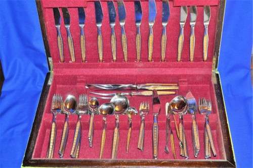 90 piece Schaso Remafux 18/8 Soligen Cutlery Set with Canteen