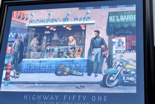 Original James Dean Foundation Highway 51 Signed Print