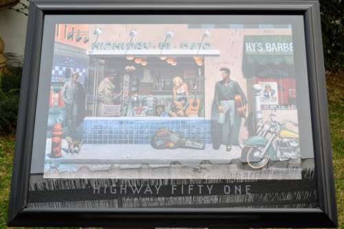 Original James Dean Foundation Highway 51 Signed Print