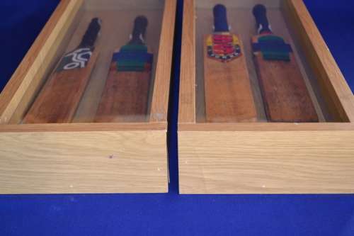 Signed Miniature Cricket Bats - Natal Cricket Players 1997
