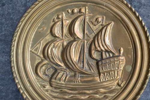 Vintage Peerage brass Wall Hanging