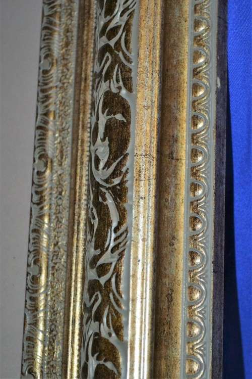 Victorian Era Print  -signed -GREAT FRAME