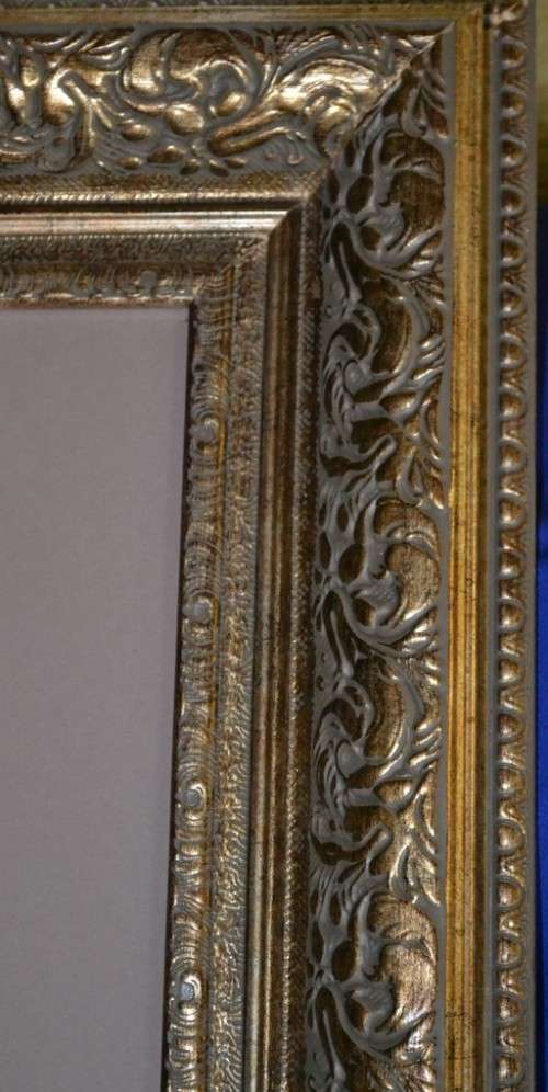 Victorian Era Print  -signed -GREAT FRAME