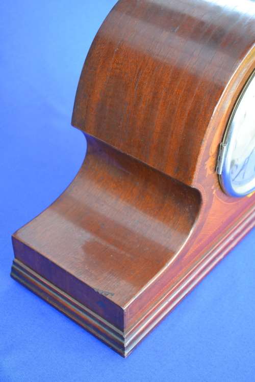 Wooden Inlay Vintage Mantle Clock