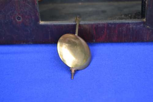 Wooden Inlay Vintage Mantle Clock