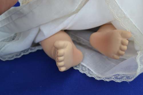 Vintage Porcelain Baby Doll