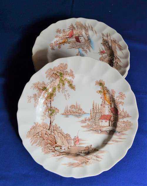 Johnson Brothers The Old Mill Side Plates x 5