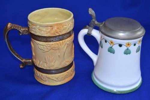 Vintage Beer Tankards