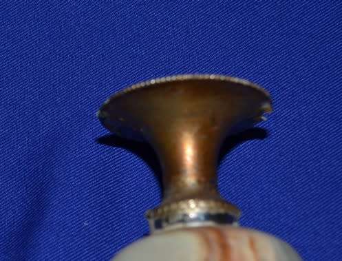 Alabaster Candle Holder