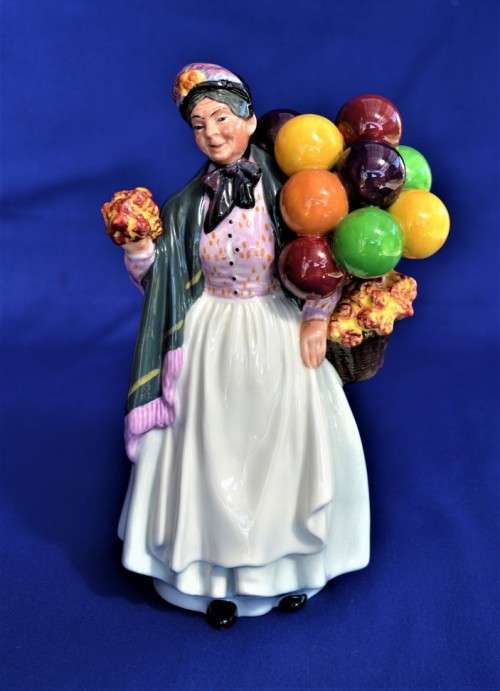 Royal Doulton Figurine "Biddy Penny Farthing" HN1843