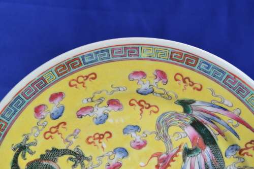 Famille Jaune Vintage Plates