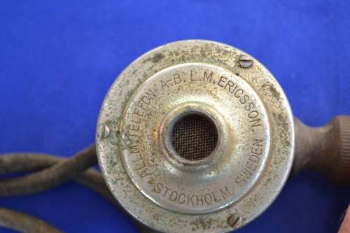 Ericsson Sweden Bakelite Telephone Handset