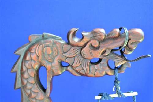 Antique Dragon Lamp c1920