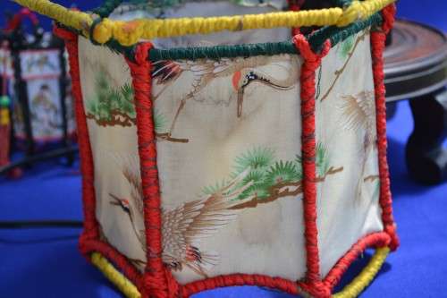 Antique Dragon Lamp c1920