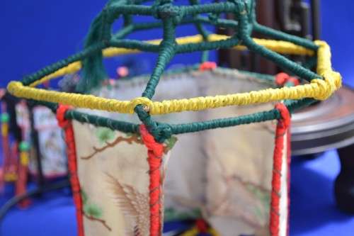 Antique Dragon Lamp c1920