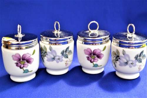 Royal Worcester Egg Coddlers - Set of four - Large