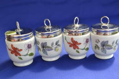 Royal Worcester Egg Coddlers - Set of four - Large