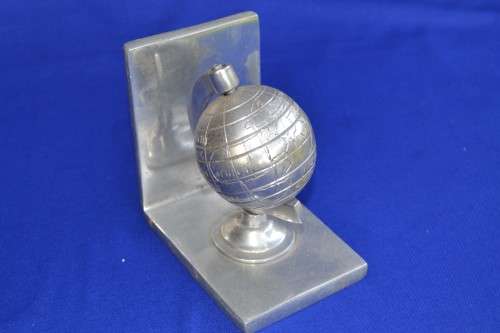 Aluminium Globe Bookend
