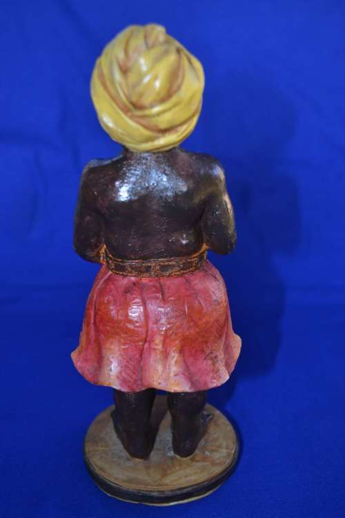 Vintage Hard Plastic Ethnic Figure