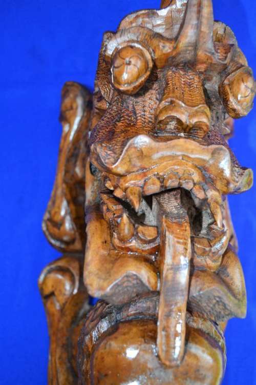 Antique Wood Carving - Collection piece