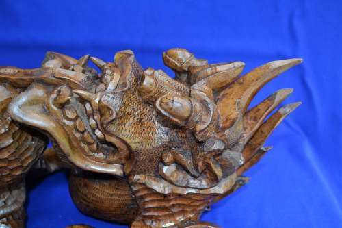 Antique Wood Carving - Collection piece