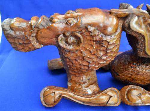 Antique Wood Carving - Collection piece
