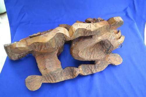 Antique Wood Carving - Collection piece