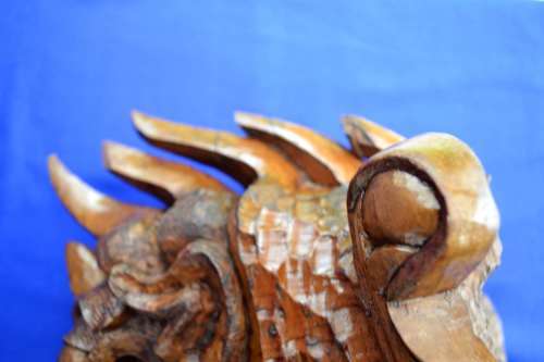 Antique Wood Carving - Collection piece