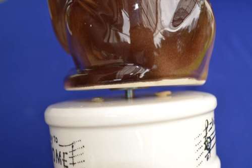 Vintage Musical Decanter "The Last Shot"