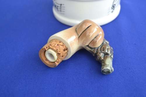 Vintage Musical Decanter "The Last Shot"