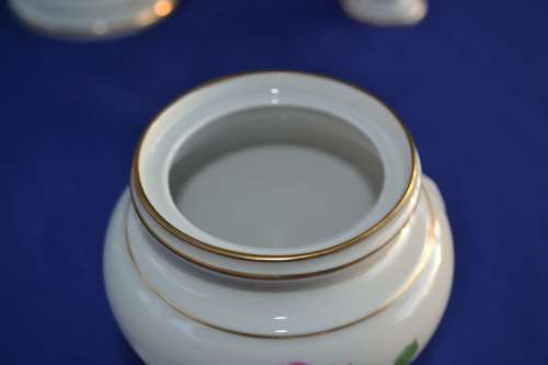 Meissen  "Rose" Three Piece Coffee Set  -REDUCED