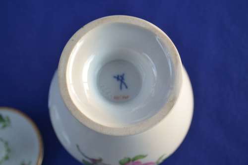 Meissen  "Rose" Three Piece Coffee Set  -REDUCED