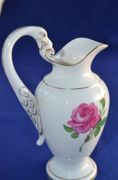 Meissen  "Rose" Three Piece Coffee Set  -REDUCED