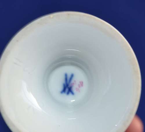 Meissen  "Rose" Three Piece Coffee Set  -REDUCED