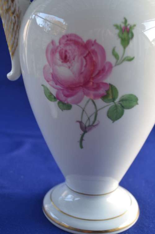 Meissen  "Rose" Three Piece Coffee Set  -REDUCED