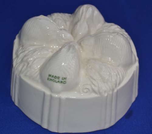 Burleigh Pottery Ceramic Jelly Mould "Rabbit Party"  - Vintage