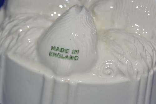 Burleigh Pottery Ceramic Jelly Mould "Rabbit Party"  - Vintage