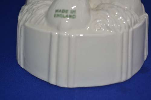 Burleigh Pottery Ceramic Jelly Mould "Rabbit Party"  - Vintage