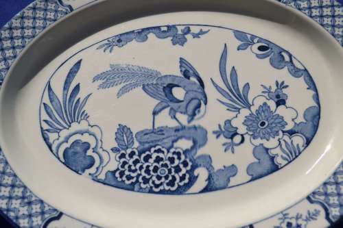 Antique Wood & Sons  Yuan Oval Platter