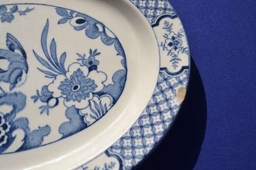 Antique Wood & Sons  Yuan Oval Platter