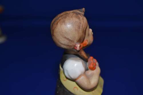 Hummel "Sister" Girl with Basket Figurine #98 - Vintage